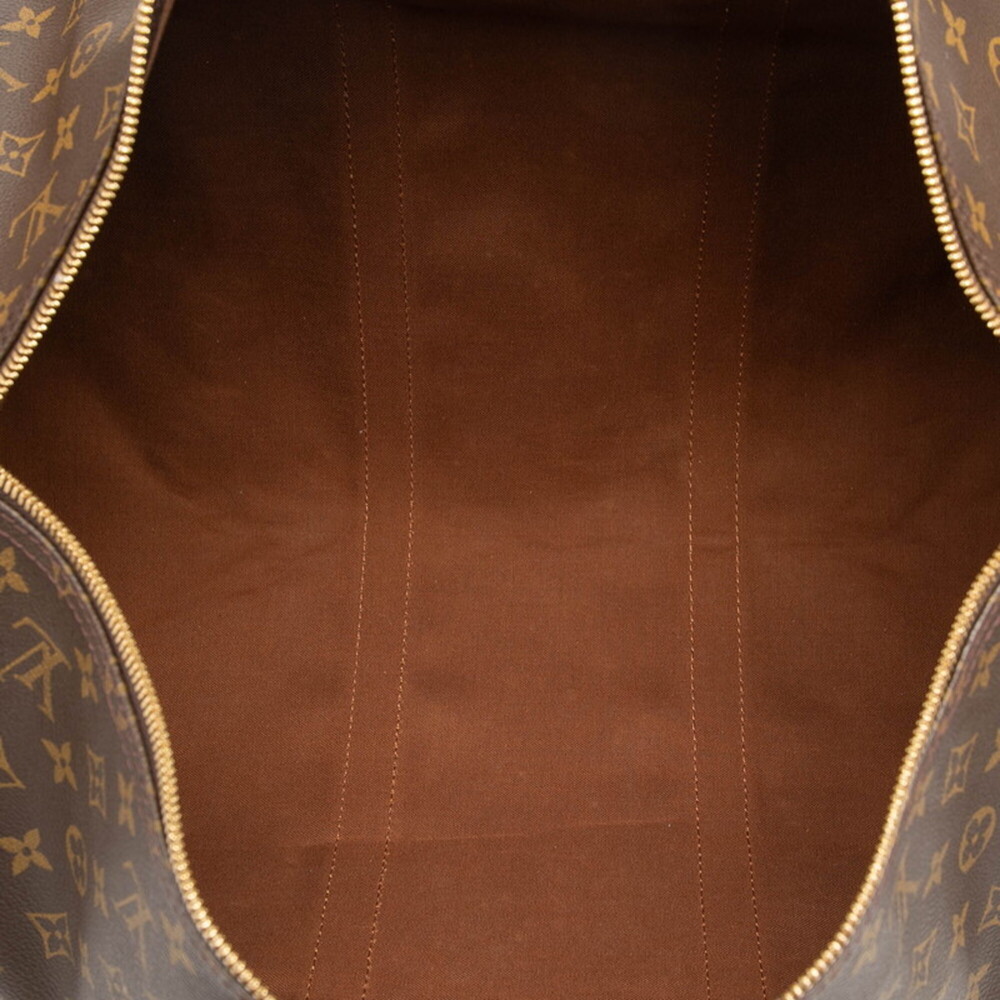 LOUIS VUITTON Authentic Brown Monogram Leather Shoulder Bag - Picture 4 of 6